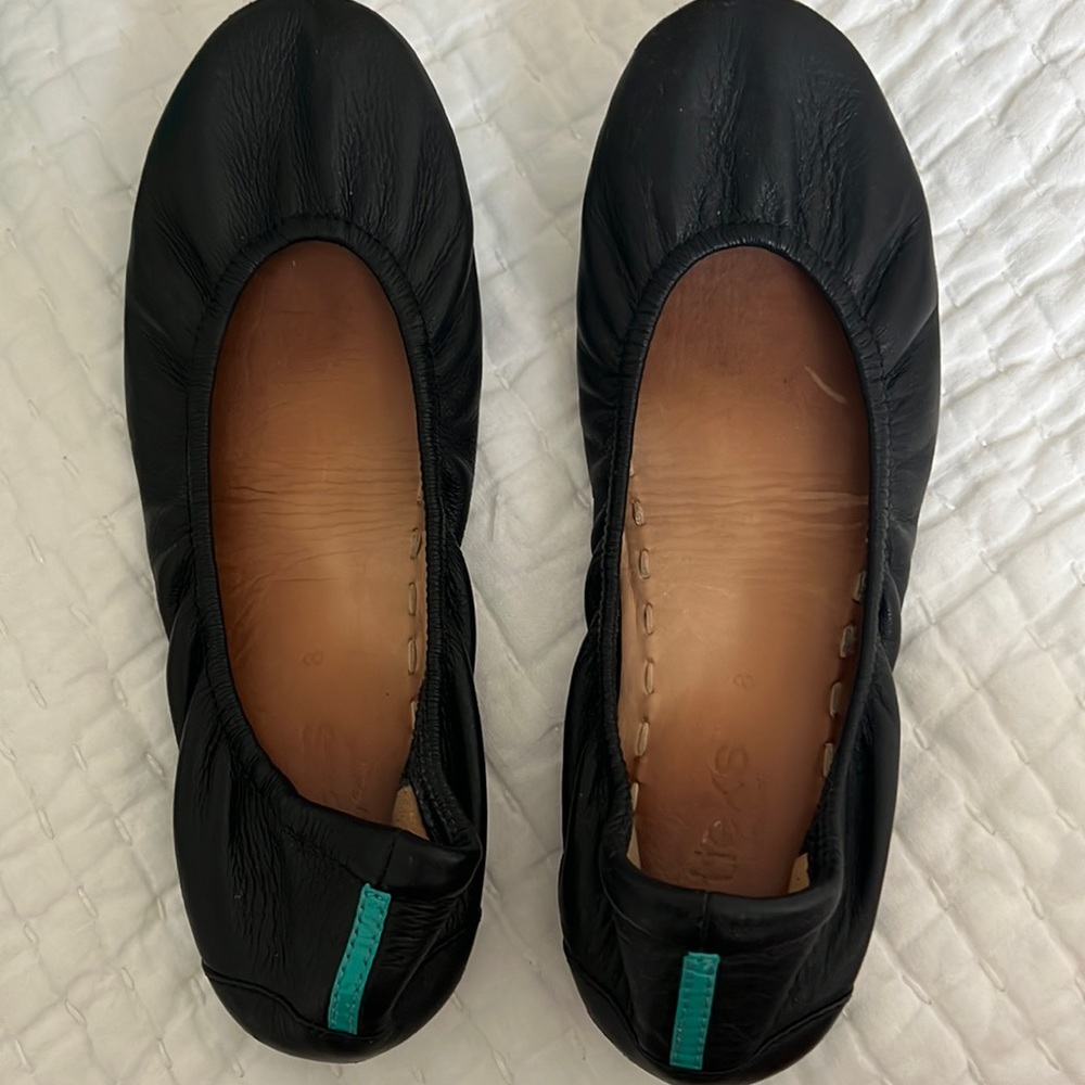 Tiekes. Matte Black. Gently worn.